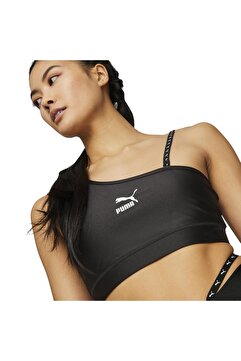Puma Dare To Crop Top Çocuk Siyah Günlük Stil Sporcu Sütyeni 53831201