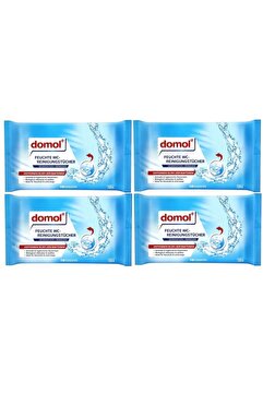 Domol Tuvalet Hijyeni Için Islak Temizlik Bezi 4 X 15 Adet