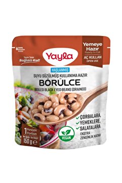Yayla Haşlanmış Suyu Süzülmüş Börülce 150 gr