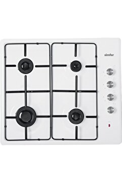 Simfer 3010 4 Gözü Gazlı Setüstü Ocak-doğalgazlı