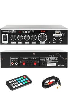 Lastvoice Lvx-150 Stereo Anfi Amfi 2x75 Watt Bluetooth Usb-sd 220v/12v