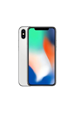 Apple Yenilenmiş iPhone X 64 GB Gümüş Cep Telefonu (12 Ay Garantili) - A Kalite