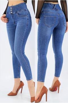 twomeey Yüksek Bel Likralı Jean Pantolon (renk Seçenekli)