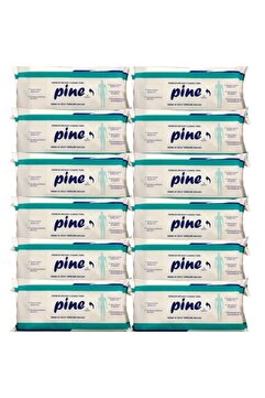 Pine Alkolsüz Hasta Perine Ve Vücut Temizleme Havlusu 50 li X 12 Paket