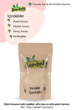 Bambala Pırasa Çorbası (125G)