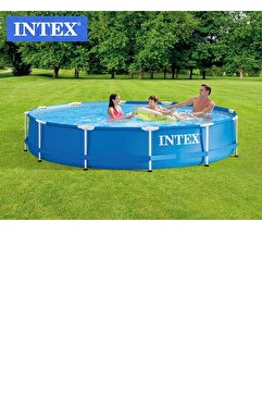 Intex Büyük Prefabrik Mavi Havuz 366x76 Cm
