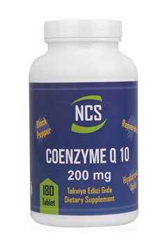 Ncs Coenzyme Q 10 200 Mg Resveratrol Hyaluronic Acid 180 Tablet