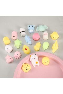 Bluoklight 10 Adet Squishy Yumuşsak Stres Çocuk Oyuncağı Eğlenceli Komik Hediye Top Hayvan Sukuşi Oyuncak