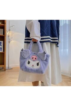 synshop Kuromi Sanrio Kore peluş el çantası
