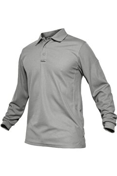 Ghassy Co Erkek Jersey Golf Polo Gömlek Pike Performans Taktik Askeri Uzun Kollu T-Shirt