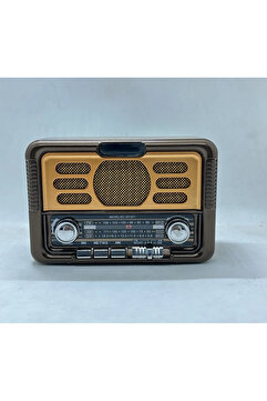 ataşbey RT-671 Orta Boy Güneş Enerjili Bluetooth, Nostalji , FM/AM/SW 3 Band Radyo ,usb, sd ,Aux mp3 player