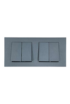 OVİVO Ovivo Grano Füme İkili Set Komütatör + Komütatör
