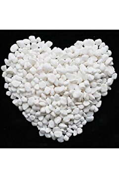 Doğalsan Tarım Beyaz Dolomit Taş 5 Kg 1-2 Cm Dere Çakıl Taşı Saksı Taşı Akvaryum Teraryum Taşı Bahçe Taşı 20no.3m