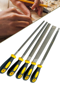 MOONSHOP Büyük Boy 5'Li Eğeleme Seti 32Cm Takım Seti...