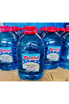 LİCOİL Antifrizli Şampuanlı Parfümlü Oto Cam Suyu 5 Lt - 20 C