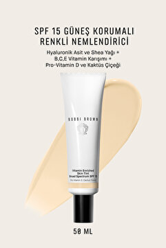 Bobbi Brown Vitamin Enriched Işıltılı Bitişli Renkli Nemlendirici SPF 15 50 ml - Fair 2 - 716170284675