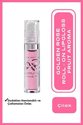 Meyveli Dudak Parlatıcısı - Roll On Lipgloss Çilek 8691190890520