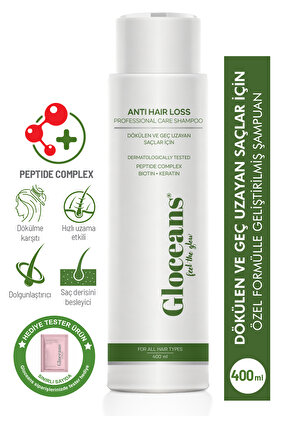 Peptide Complex & Keratin Saç Dökülmesine Karşı Hızlı Saç Uzatan Onarıcı Besleyici Şampuan