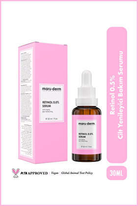 Maruderm Retinol 0.5% Cilt Yenileyici Bakım Serumu 30 ml