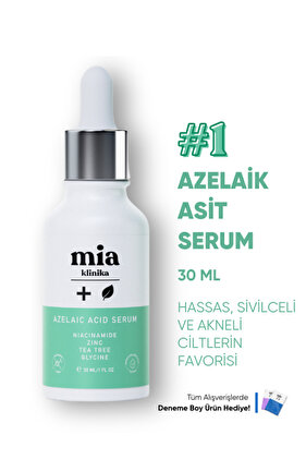 Sivilceli Ve Hassas Ciltlere Uygun Azelaik Asit Serumu