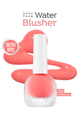 Meyve Özlü, Nemli ve Parlak Bitişli, Doğal Görünümlü Likit Allık APIEU Juicy-Pang Water Blusher PK04