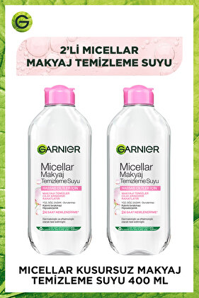 2'li Micellar Kusursuz Makyaj Temizleme Suyu 400 Ml