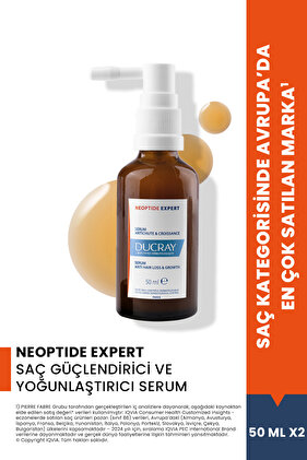Neoptide Expert Saç Güçlendirici ve Yoğunlaştırıcı Serum 2x50 ml