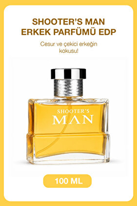 Shooter’s Man Erkek Parfümü EDP 100 ml – Oryantal & Meyvemsi