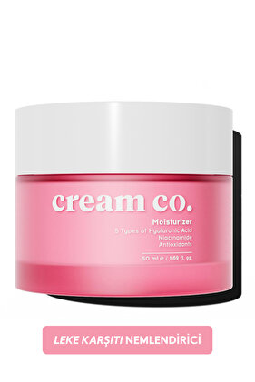 Su Bazlı Moisturizer Nemlendirici Aydınlatıcı Yüz Kremi | Hyaluronik Asit | 50 ML | Tüm Cilt Tipleri