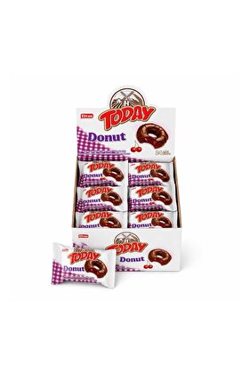 Today Donut Cake Cherry 35Gr. 24 Pieces (1 Box)