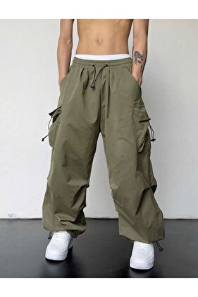 Y2K Unisex Paraşüt Pantolon