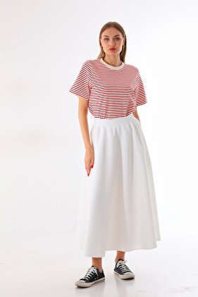 Scuba Kumaş Valon Etek