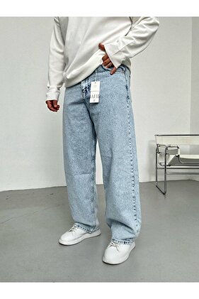 بنطال جينز مريح للرجال من Ice BlueBaggy Skater