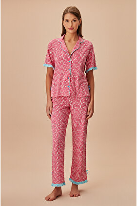 طقم بيجامة رجالي ملون