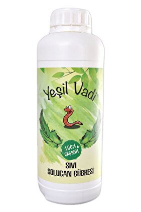 1 Lt. Organik Sıvı Solucan Gübresi