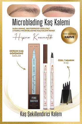 قلم حواجب فاين سكيتش ميكروبلادينج (بني-بني)