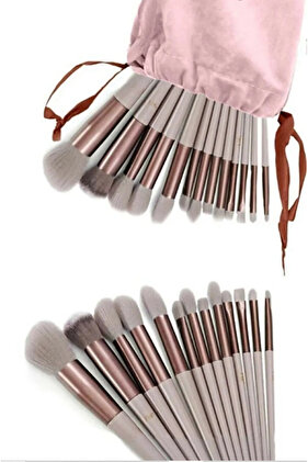 Fix Special Pouch 13-Piece Makeup Brush Set Pink