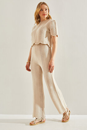 طقم نسائي تريكو سفلي وعلوي - 20246095