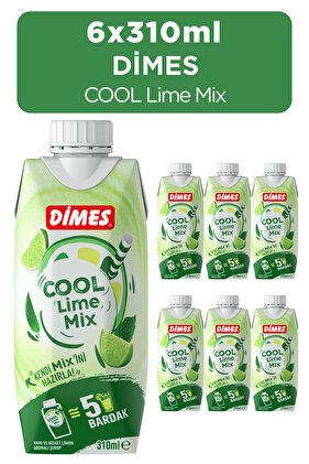 Cool Lime Mix 310 ml X 6 Adet / Cool Lime Şurubu