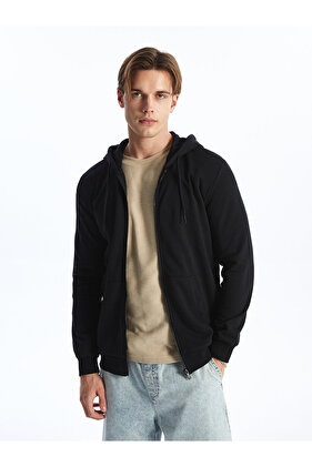 سويت شيرت رجالي بغطاء للرأس وأكمام طويلة