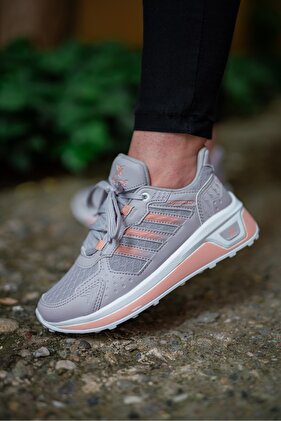 Women's Gray Orthopedic Casual Sneaker RM0690