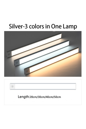 LED ضوء تحت الخزانة مستشعر الحركة ضوء LED رفيع للغاية لخزانة المطبخ وغرفة النوم...