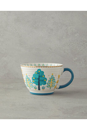 Love Jungle New Bone China Mug Green