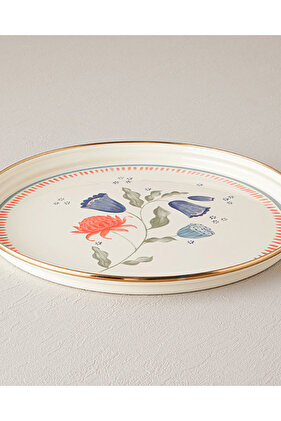 صينية مينا كرنفال بوسي ملونة