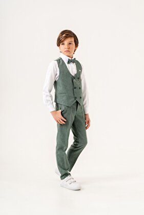 PLANET Boy's Suit with Vest