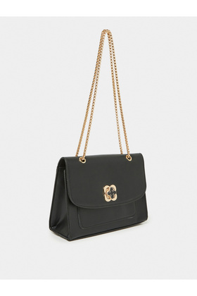 حقيبة كتف بحزام سلسلة