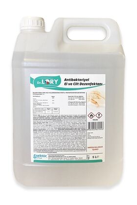 Alkol Bazlı El Ve Cilt Dezenfektanı 5 Lt