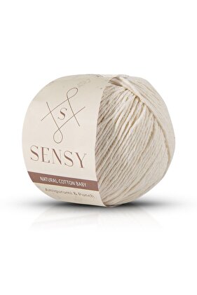 Premium Amigurumi Ipi Punch (PANÇ) Baby Soft Cotton 50 gr Örgü Ip Ekru