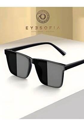 Luxury Unisex Black Sunglasses - Stylish and Comfortable Design
