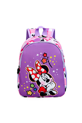 حقيبة ظهر جديدة للأطفال ميكي وميني متعددة الوظائف حقيبة مدرسية لرياض الأطفال